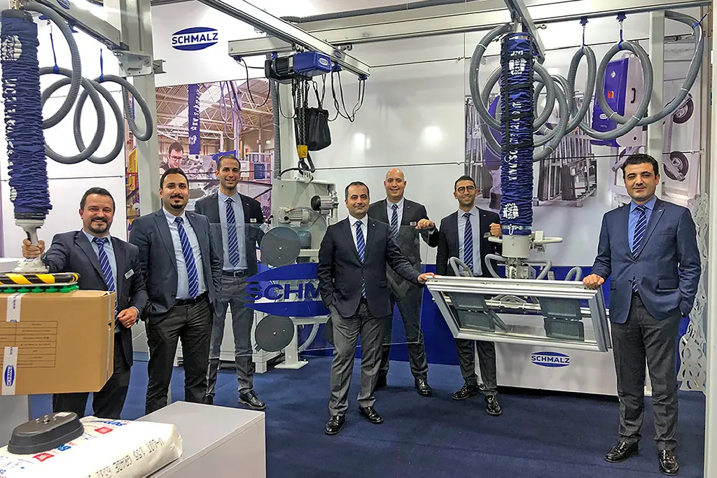 The Turkish team was honored as the Schmalz Company of the Year.