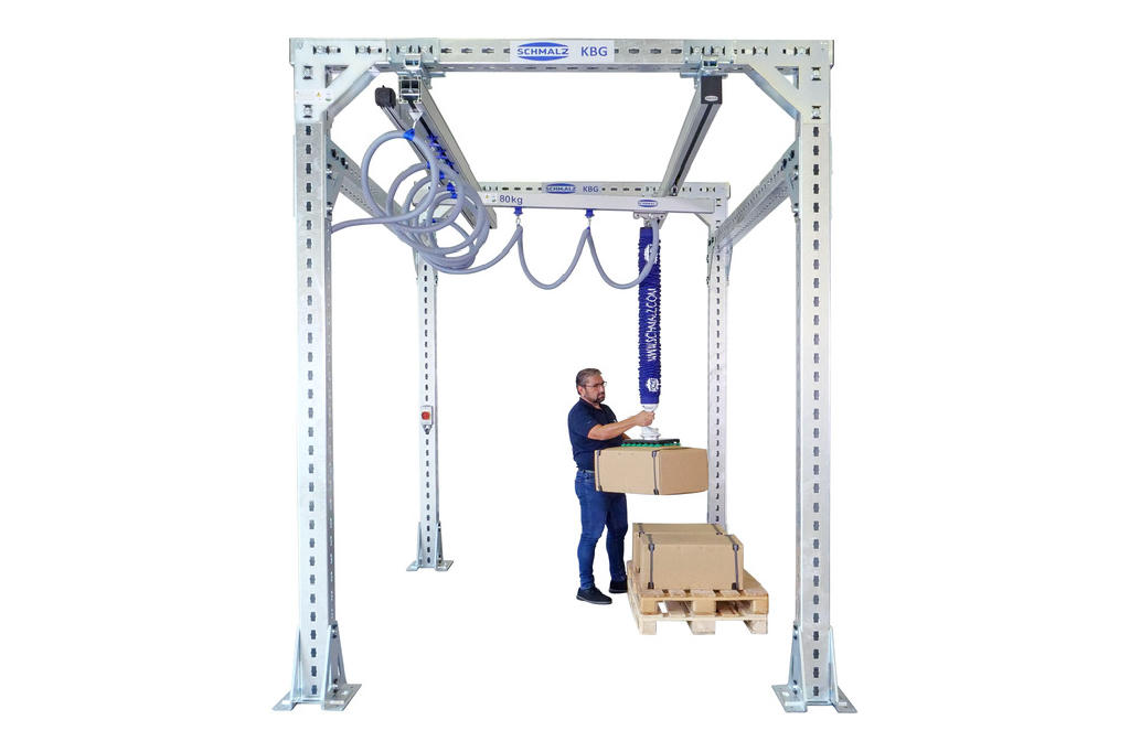 モジュール式門型クレーン「KBG」は、最小2つのゲートから構成され、任意の長さに設計が可能です。