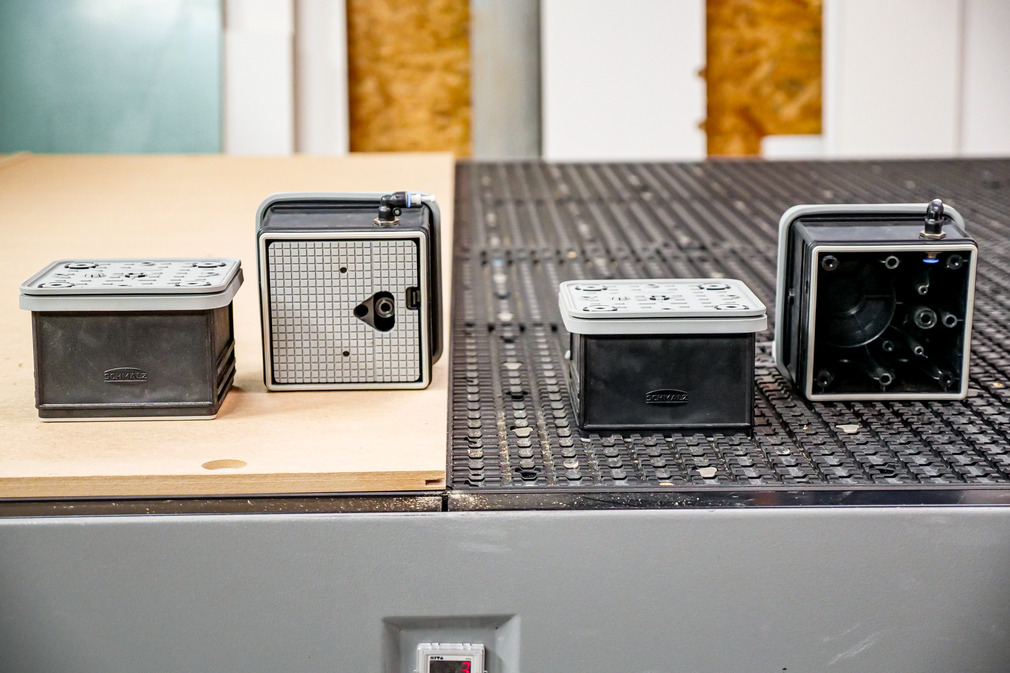 The all-rounder VCBL is equally suitable for nesting and grid table applications.