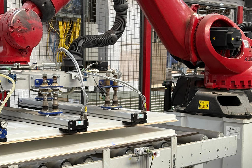Das Vakuum-Flächengreifsystem FA-X/FA-M erreicht maximale Effizienz bei minimalem Verbrauch.