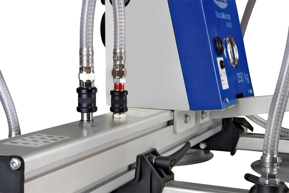 Suction plate switch-off