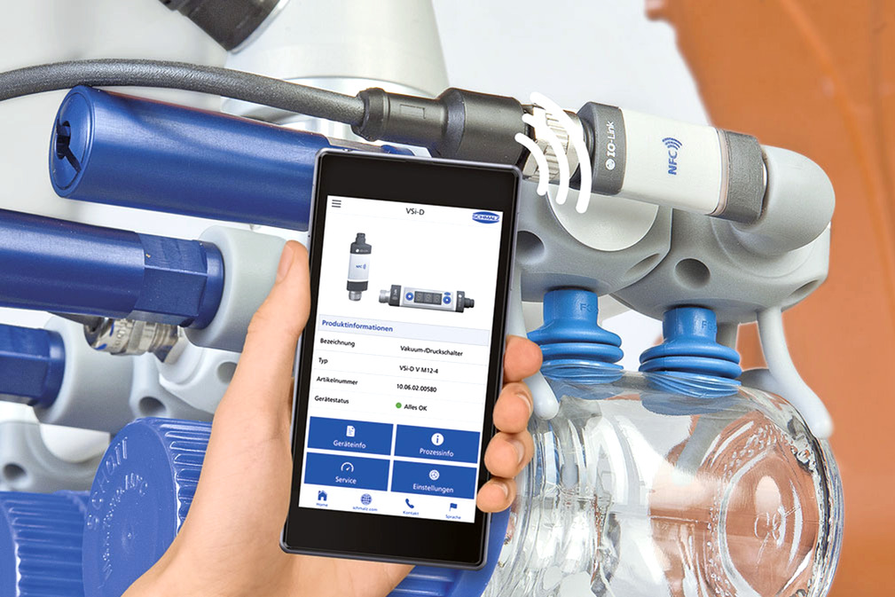 Paramétrer le vacuostat et pressostat VSi à l’aide de l’application ControlRoom