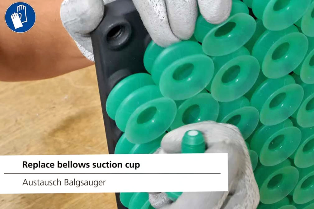 How to...? Multigripper - Replace bellows suction cup