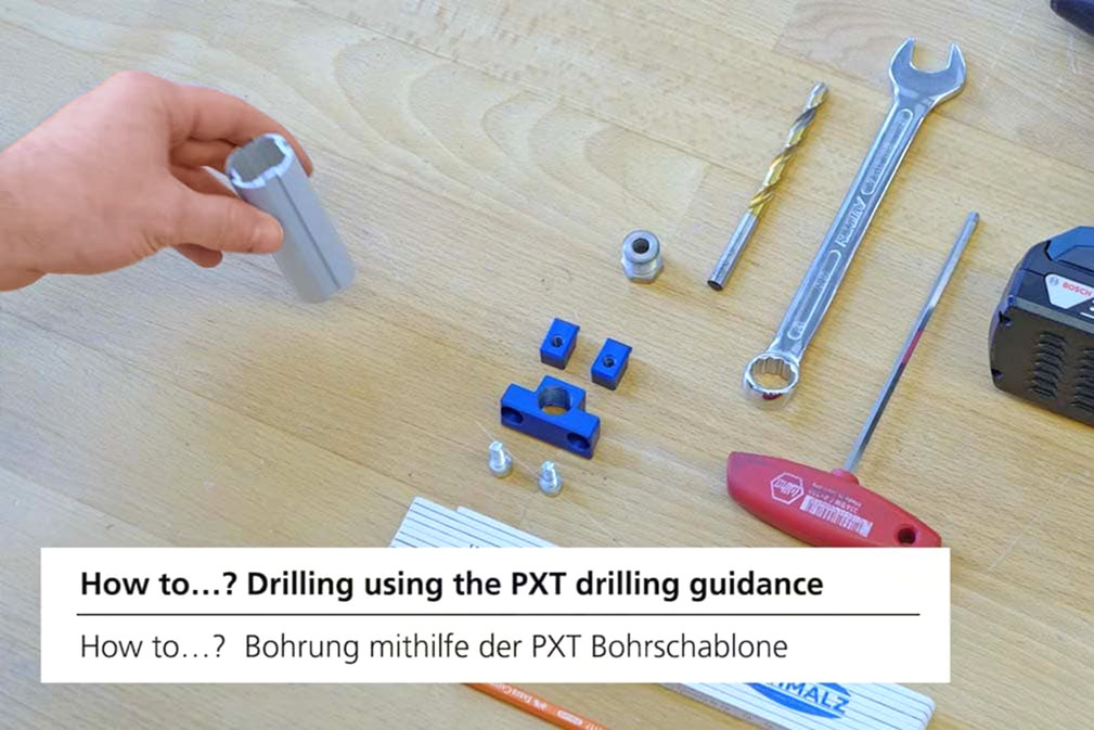 How to...? Montage von Teilen mit interner Vakuumversorgung am PXT