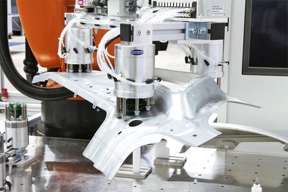 Suction Cup Balance SSCB for Automatic Setup, Simultaneous Gripping and Precisely Positioned Clamping - 0154