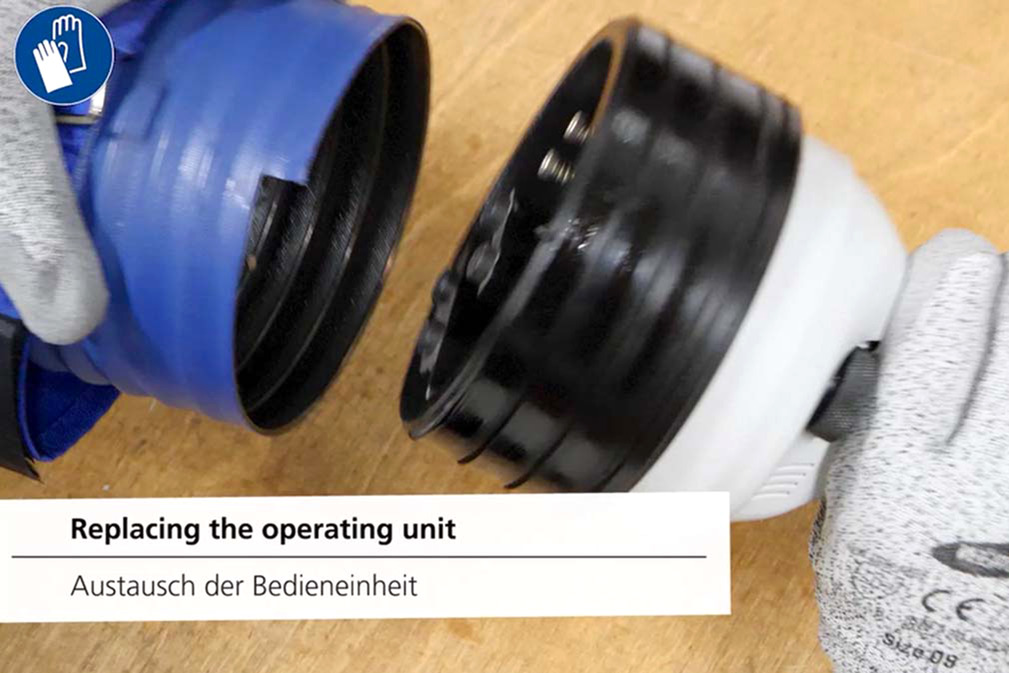 How to...? JumboFlex - Replacing the operating unit