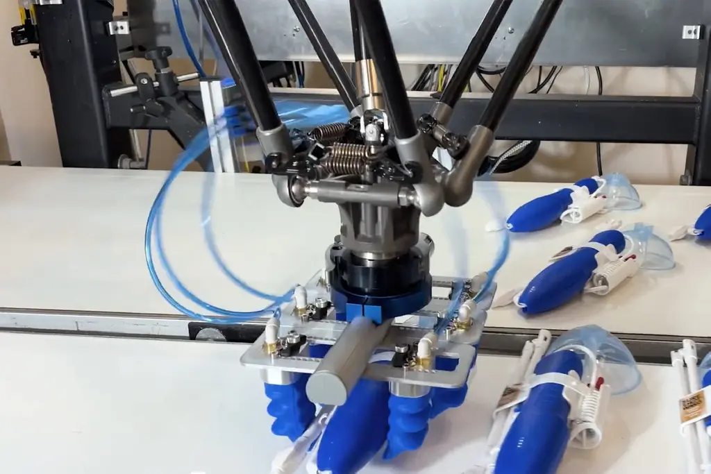 Pick and Place of Infusion Bags Using the Finger Gripper mGrip Basic
