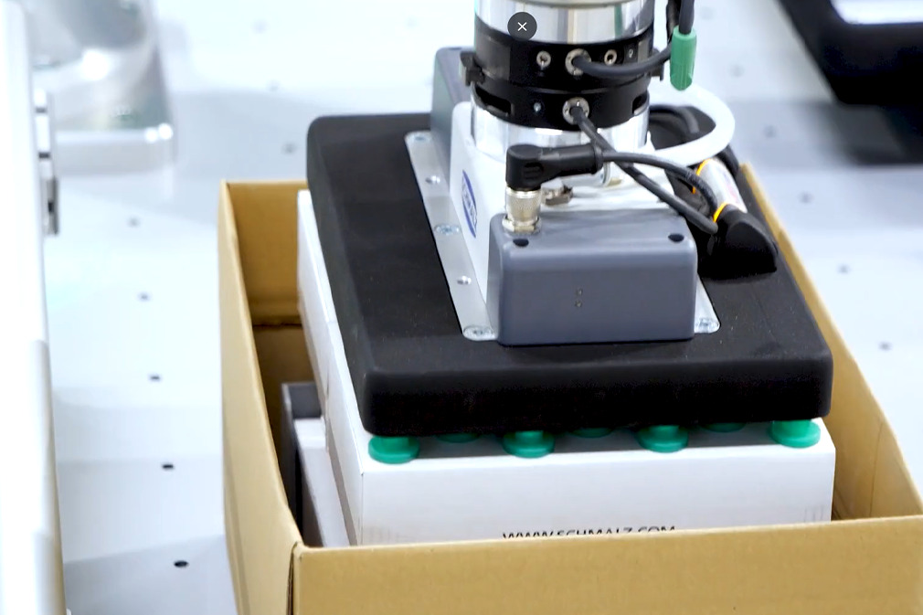Area Gripping System FQE-V Xc and Lightweight Layer Gripper ZLW for logistics applications - 0261