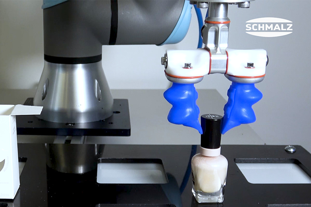 Pick and Place of Various Cosmetics Using the Finger Gripper mGrip