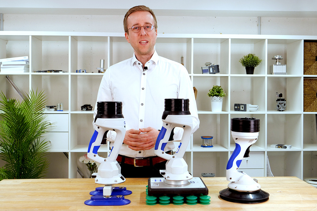 Verhalten des Vakuum-Schlauchheber JumboFlex im Falle eines Stromausfalls