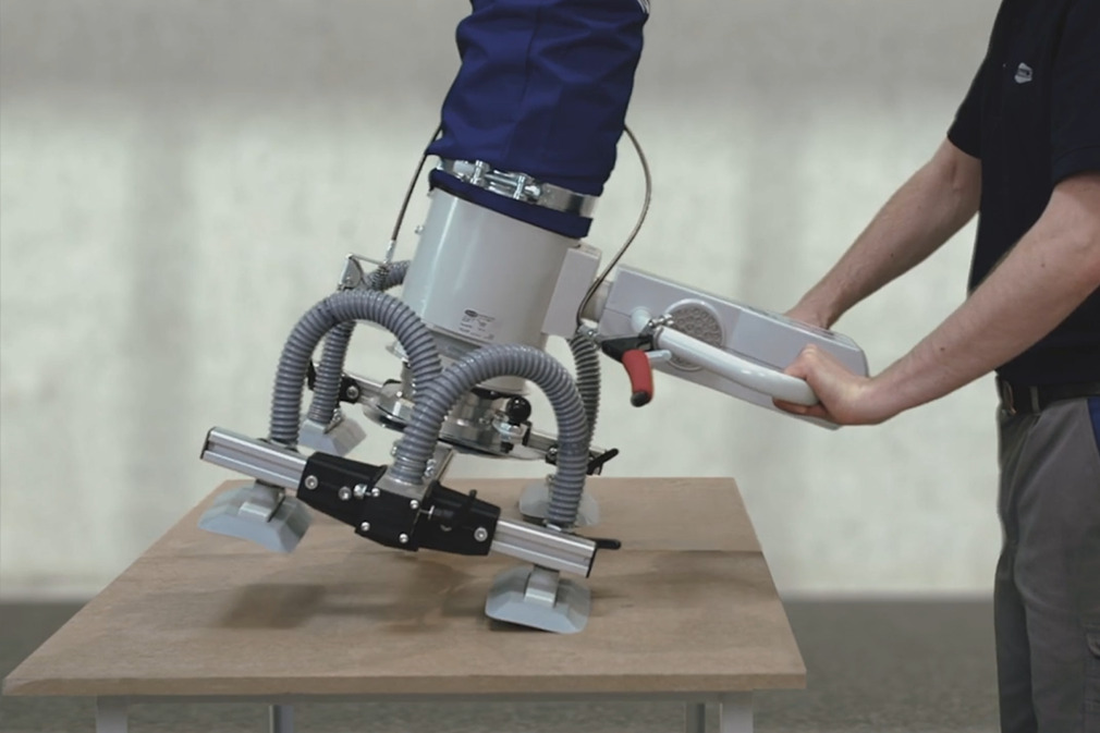Product presentation of Vacuum Tube Lifter JumboErgo
