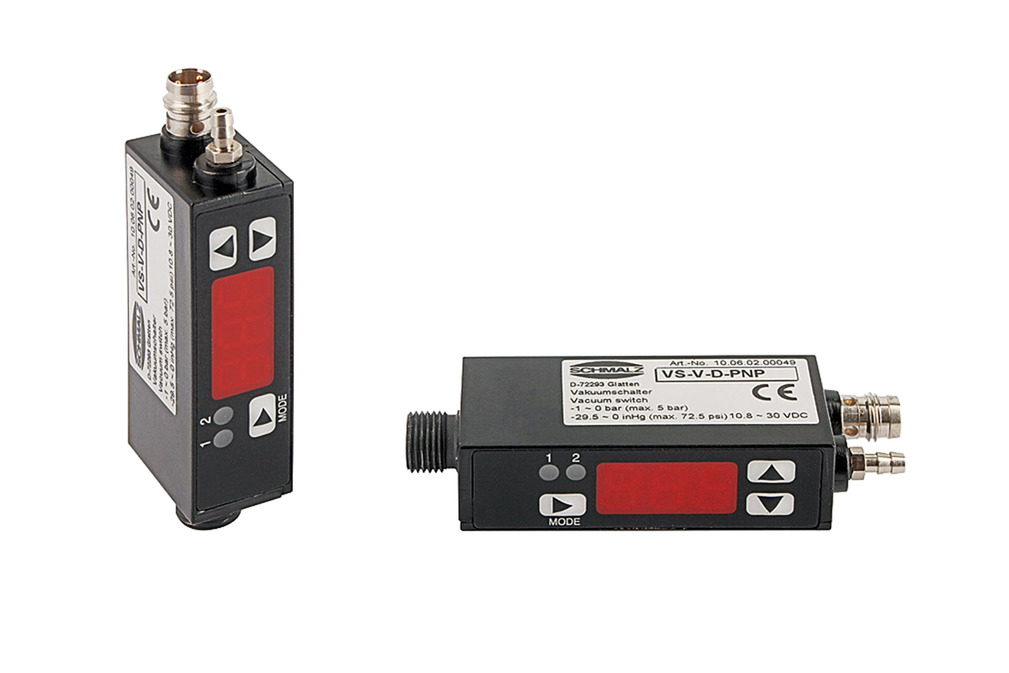 Program a Vacuum Switch type VS-V-D