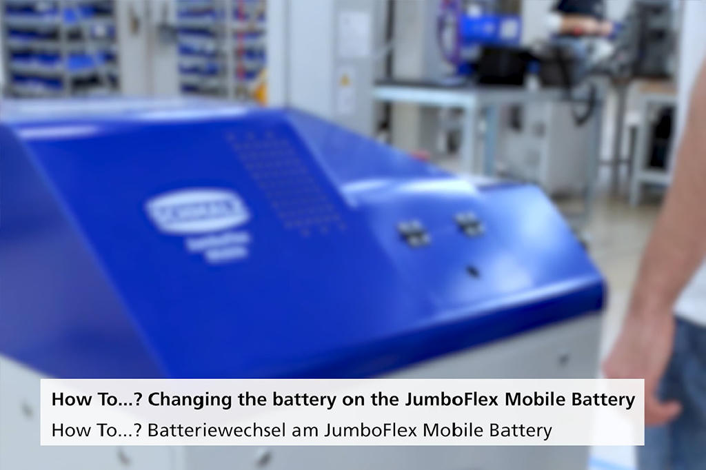 How to…? Changing the Battery on the JumboFlex Mobile Battery