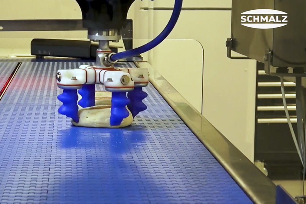 Parmak Tutucu mGrip Kullanarak İngiliz Keklerinin Pick and Stack Yapılması