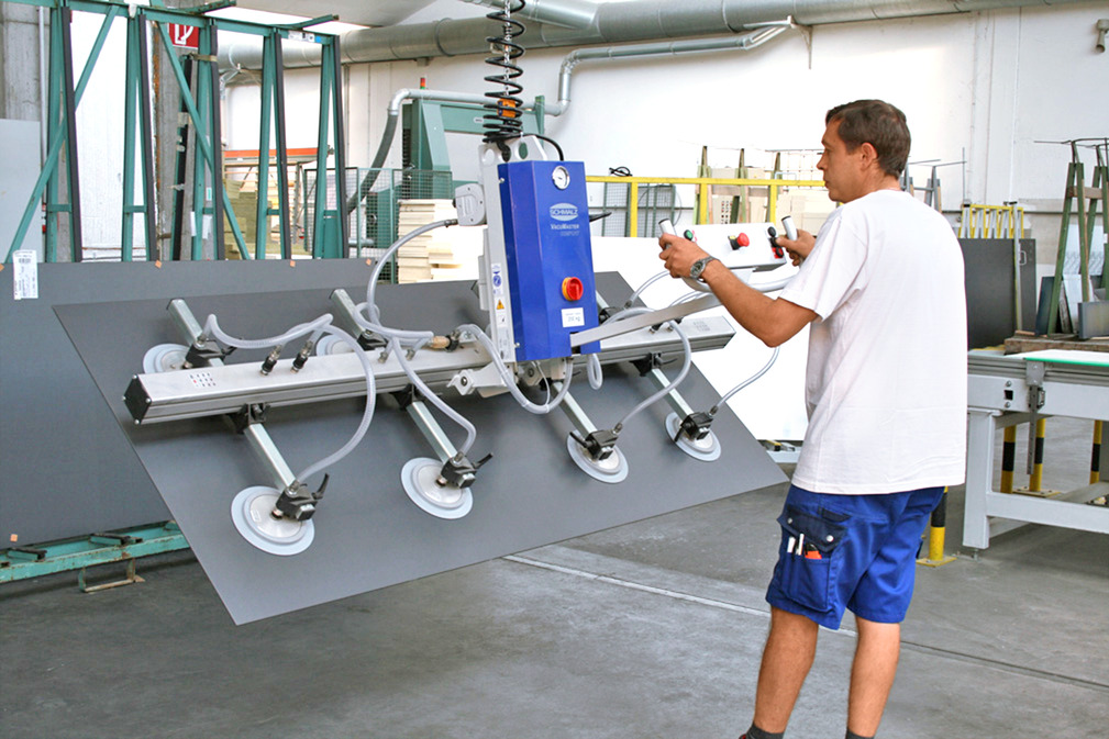 Vacuum Lifting Device VacuMaster Comfort for the handling of metal sheets