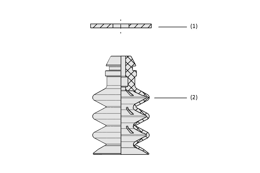 Balgsauger SPB3 P (3,5 Falten)