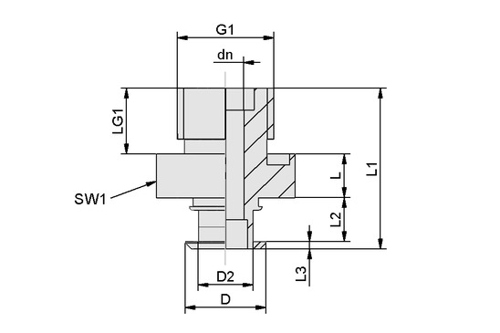 SA-NIP N044 G1/4-AG DN800
