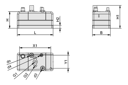 FQE Xc 120x60 SW50 O10 > Area Gripping Systems and End