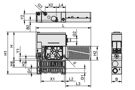 SXMPi 25 NO H PC M12-5 > Vacuum Generators