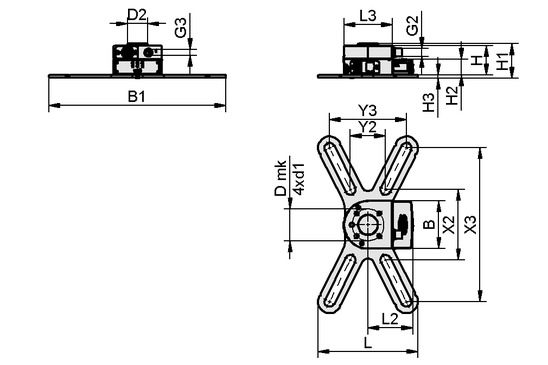 RECBi 24V-DC NC PXR-X 1C M12-8