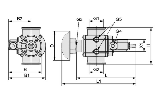 EMVP 32 230V-AC 3/2 NC