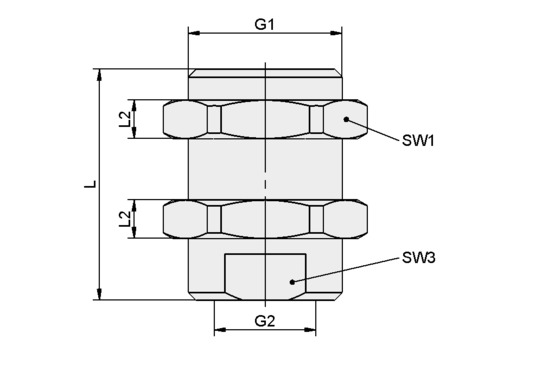 SVS-GE M20x1.5-AG G3/8-IG 30